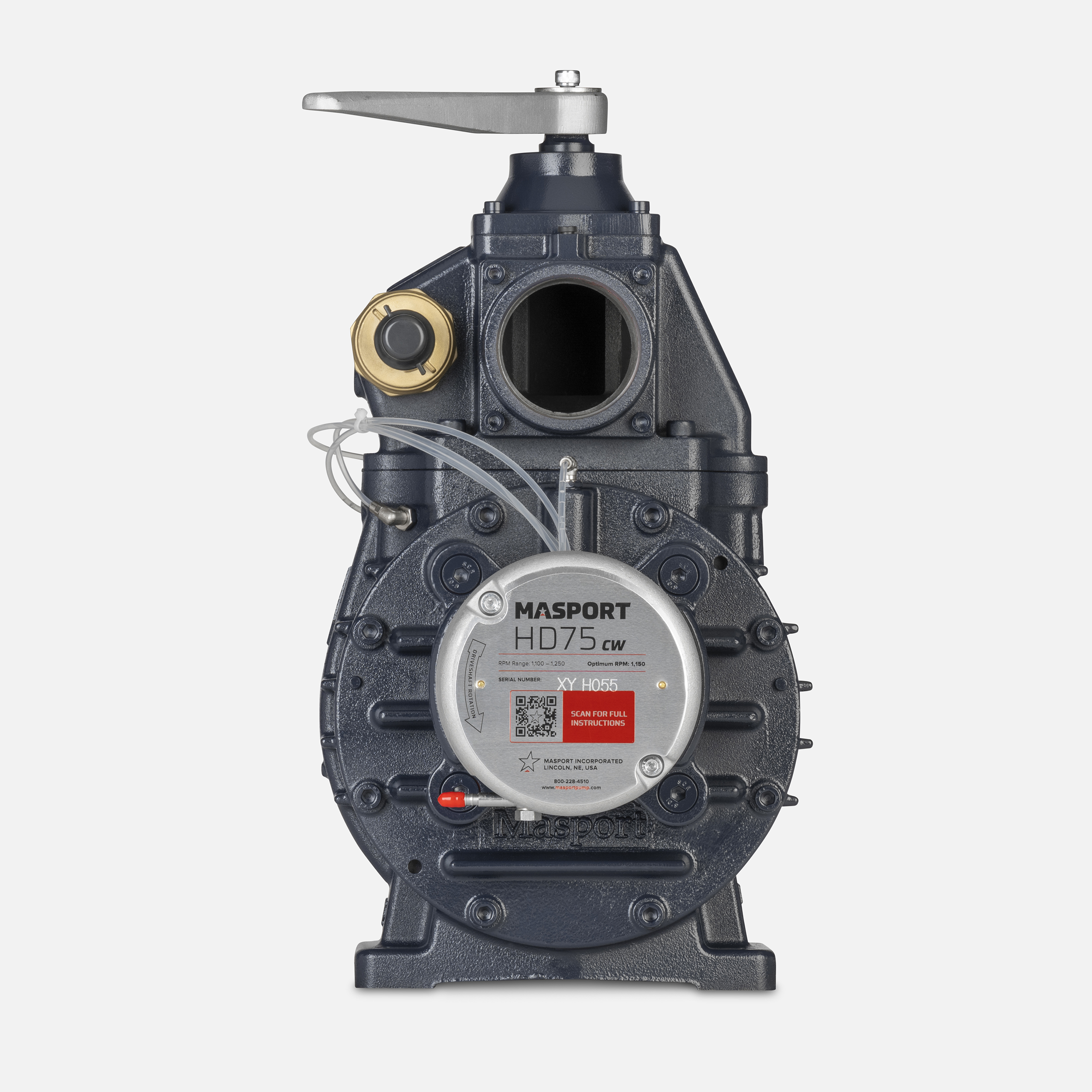 HD75V CW Vacuum/Pressure Pump - Masport